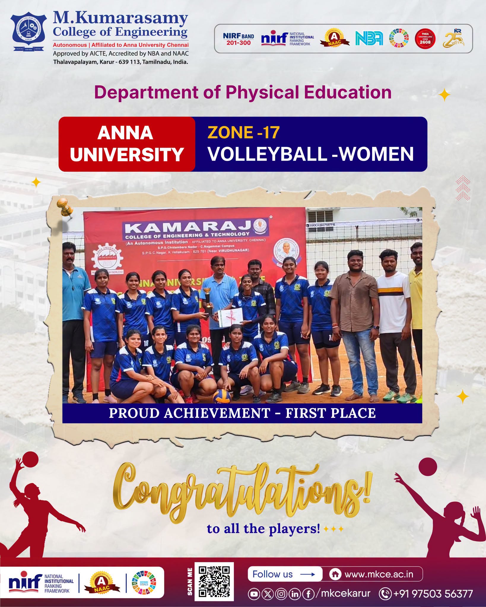CHAMPIONS ON THE COURT! 